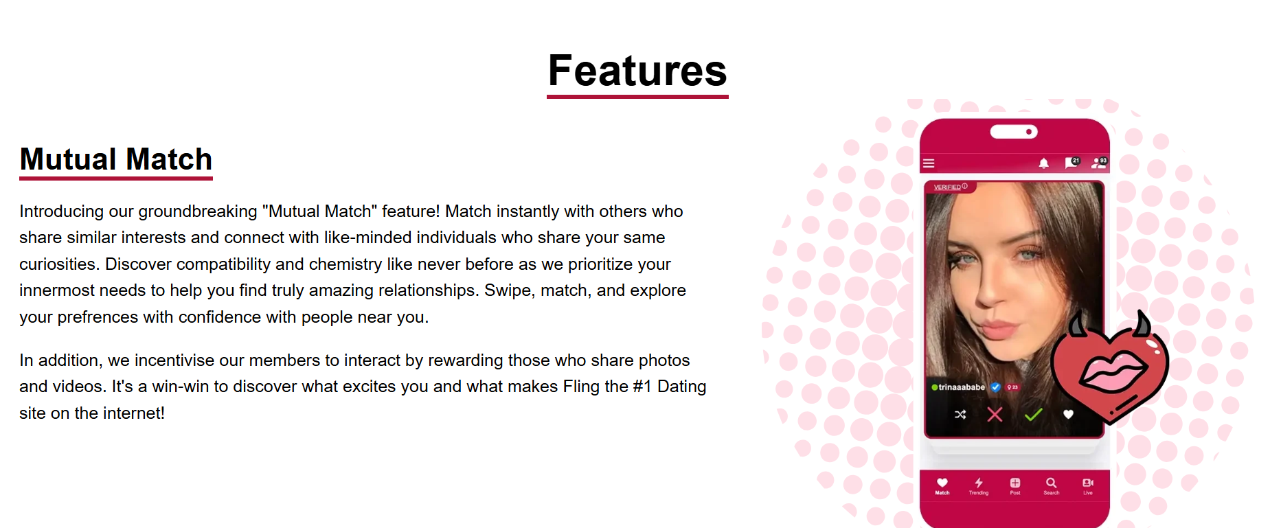 Fling dating website